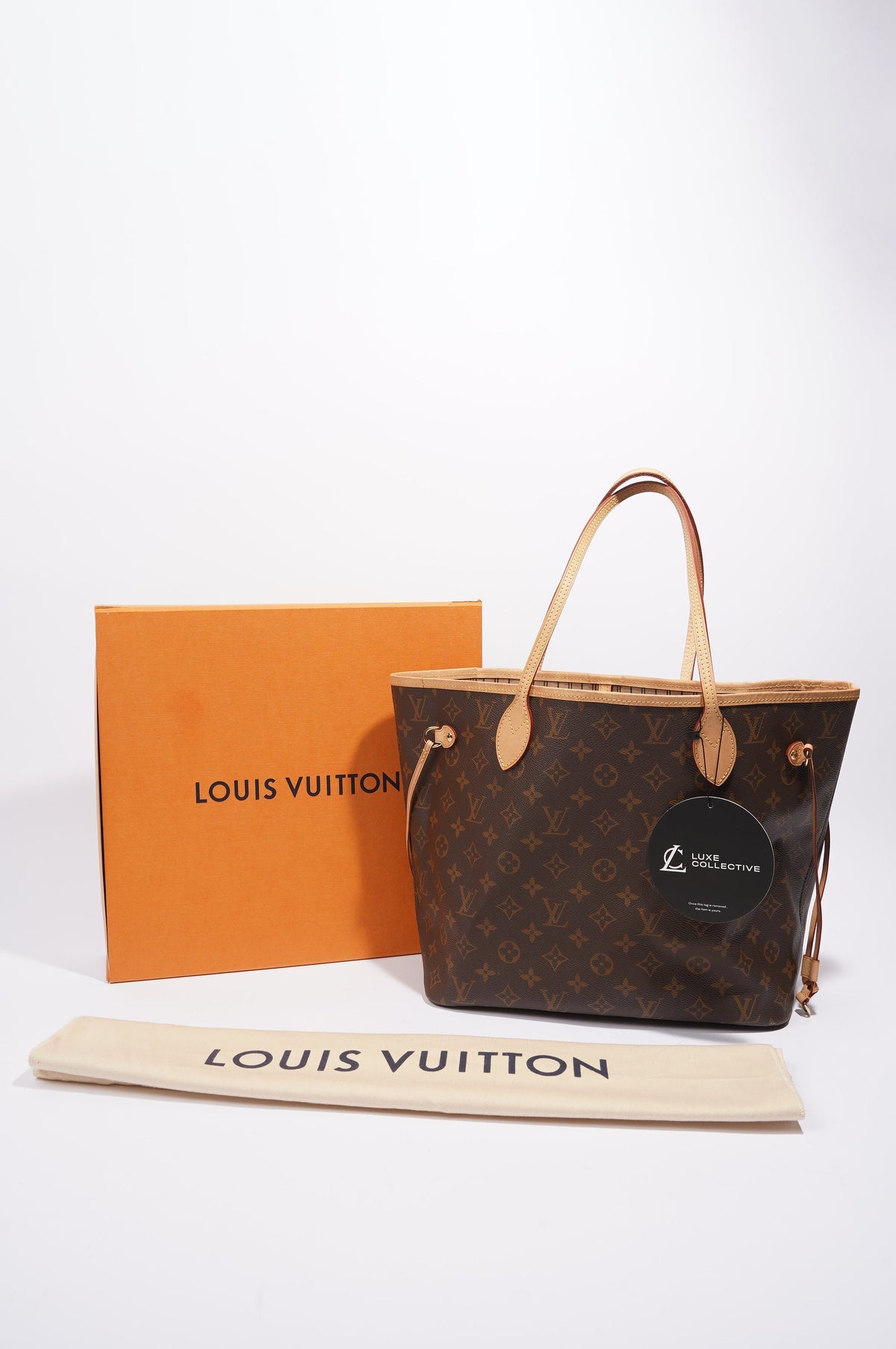 Louis Vuitton Neverfull Monogram Coated Canvas MM