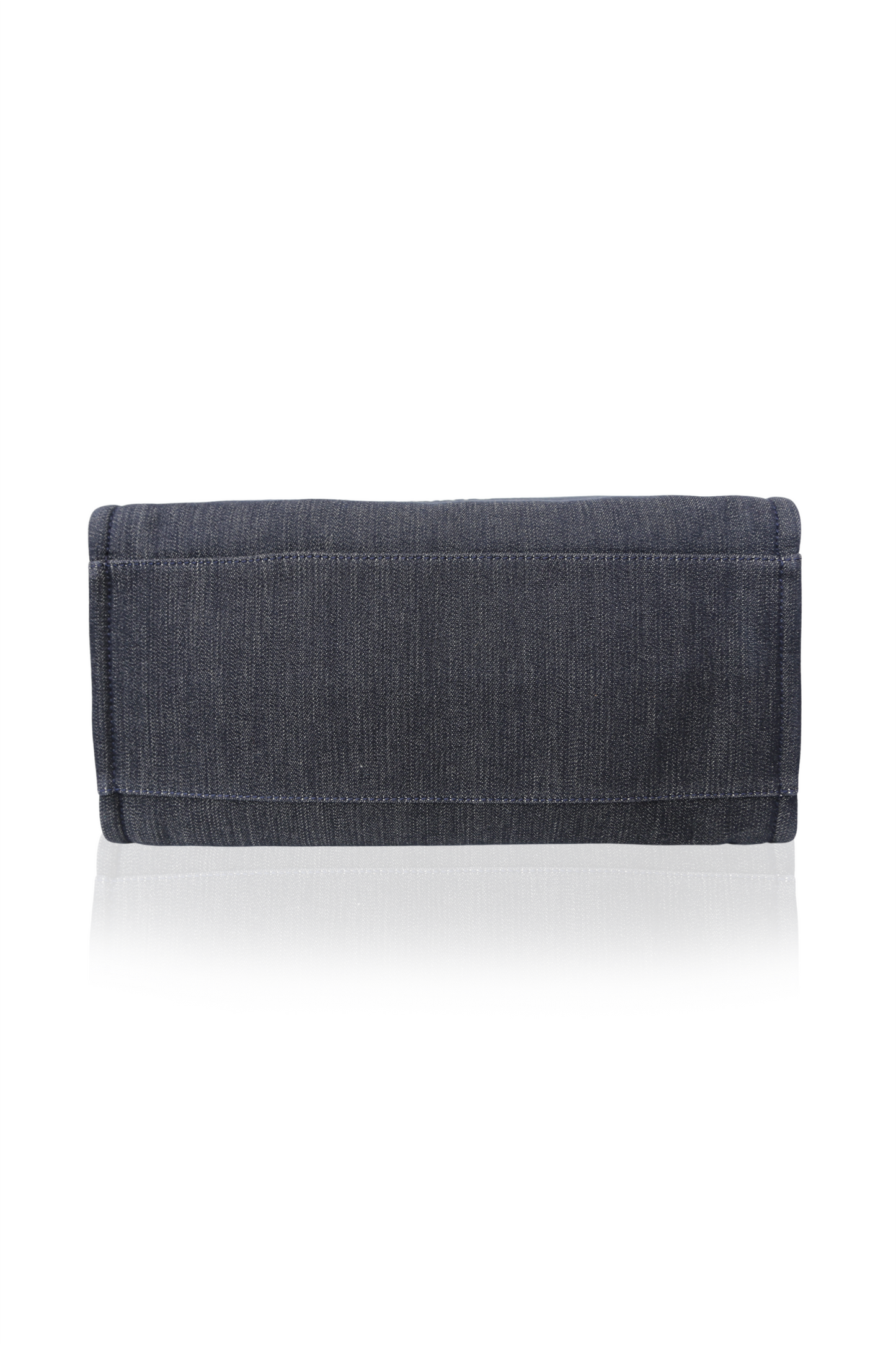 MM Navy Gold Hardware Deauville Tote