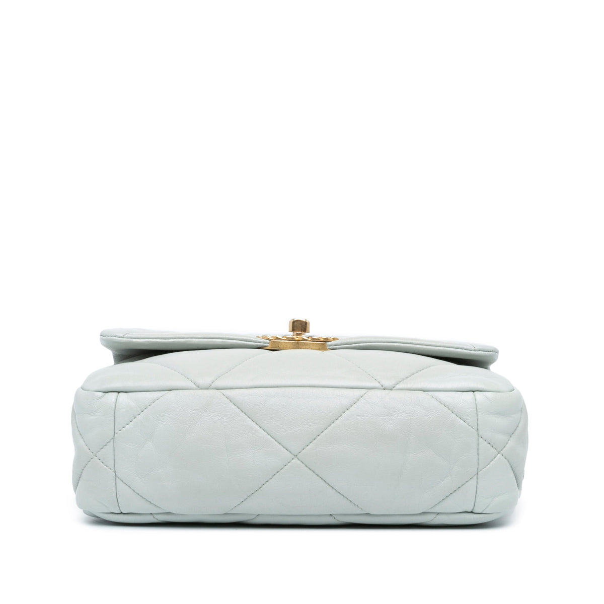 Gray Chanel Medium Lambskin 19 Flap Satchel