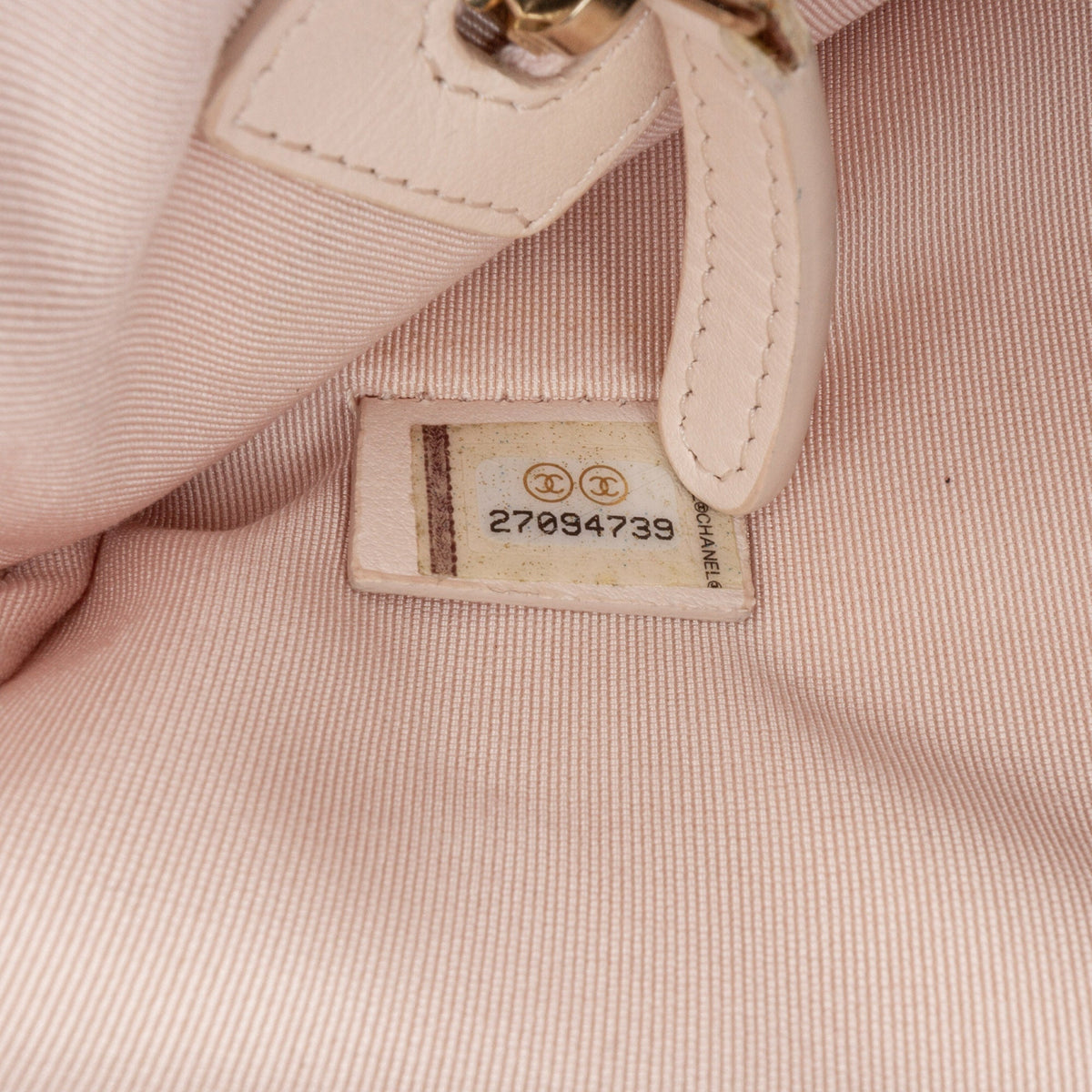 Pink Chanel Medium Tweed Deauville O Case Clutch Bag
