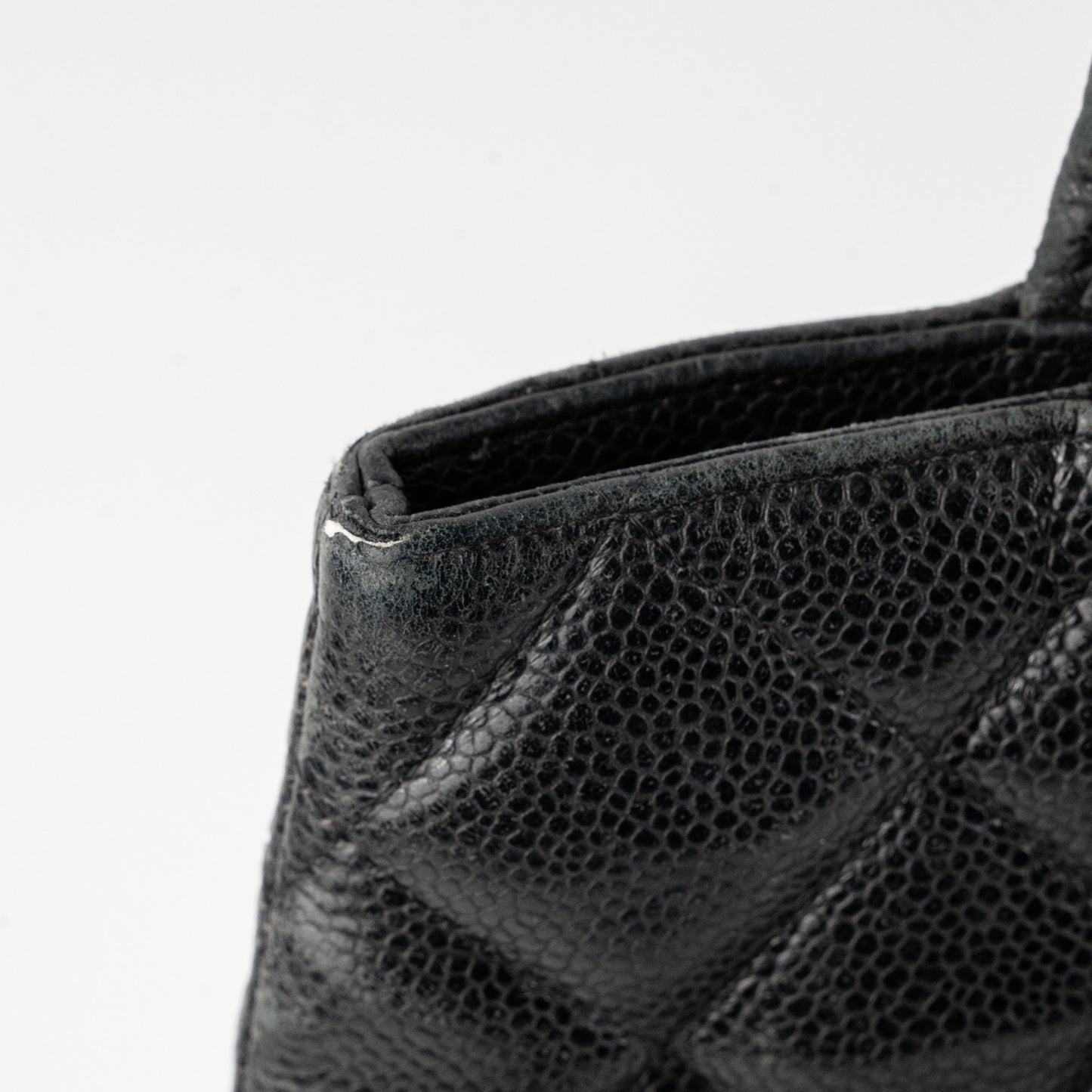 Chanel Medallion Caviar Tote Black