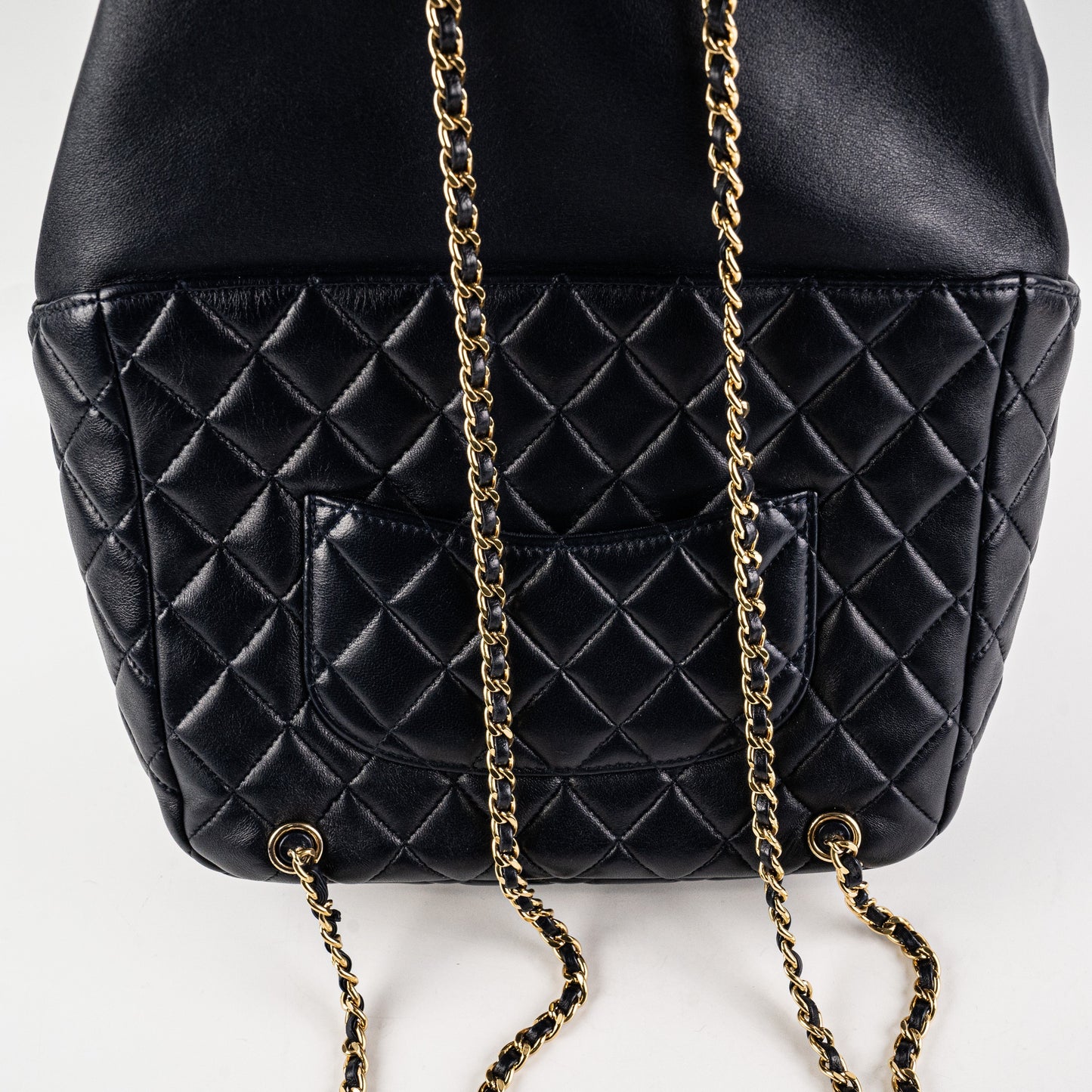 Chanel Seasonal Navy Lambskin Backpack