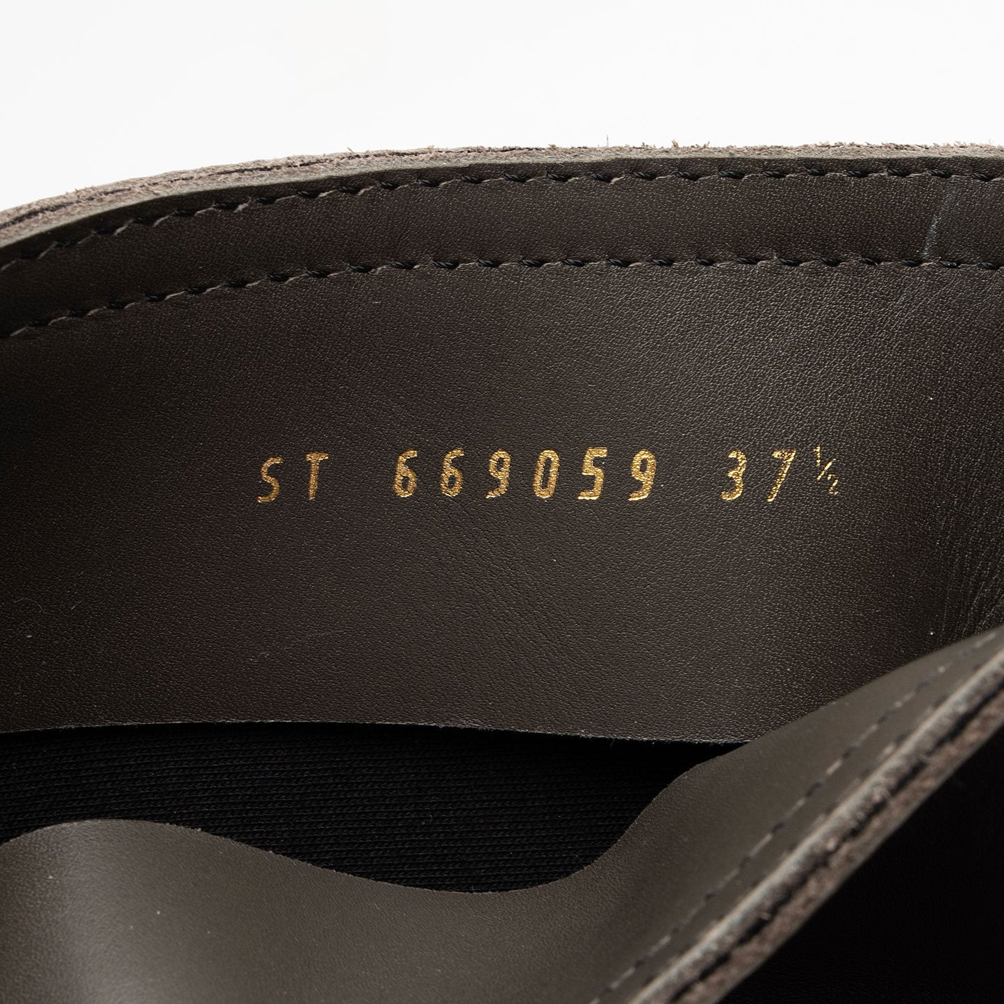 Saint Laurent Aragona Leather Kensington Knee High Boots - Size 7.5 / 37.5 hrNJAG