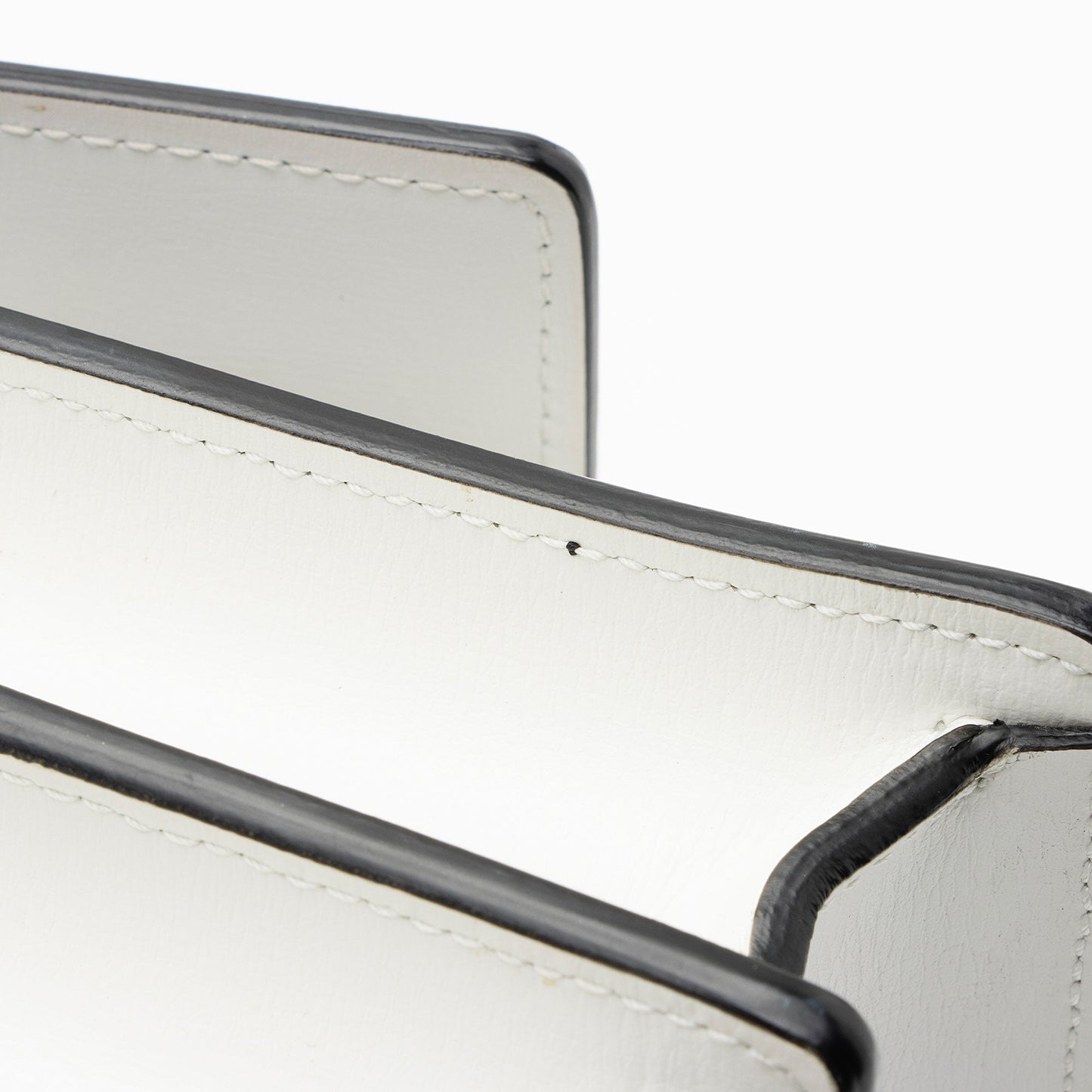 Saint Laurent Bi-Color Grained Calfskin Monogram Sunset Medium Shoulder Bag 1CzWjR