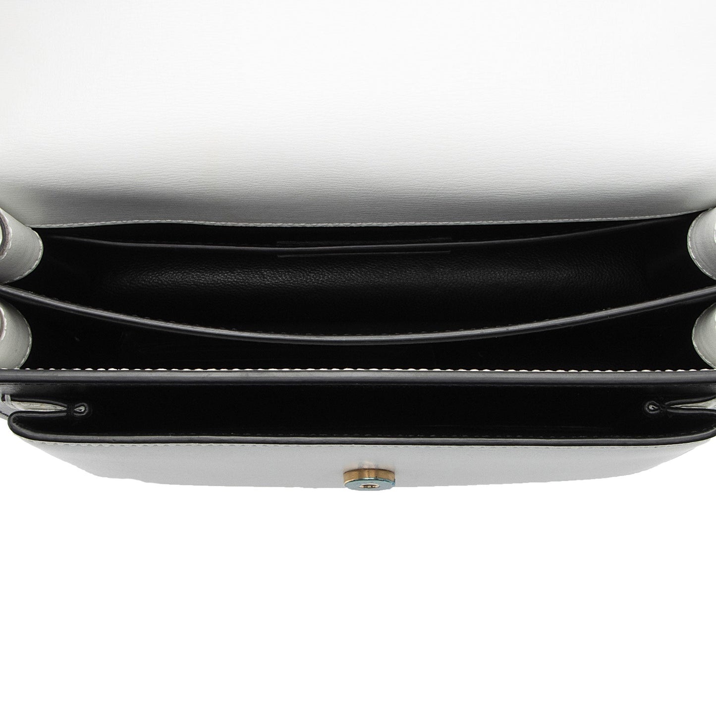 Saint Laurent Bi-Color Grained Calfskin Monogram Sunset Medium Shoulder Bag 1CzWjR