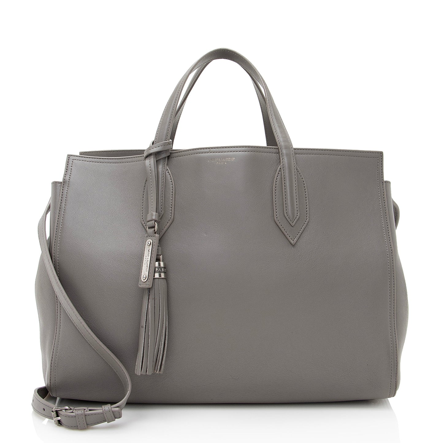 Saint Laurent Calfskin Amber Medium Tote 12534