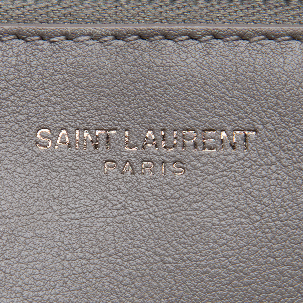 Saint Laurent Calfskin Amber Medium Tote 12534