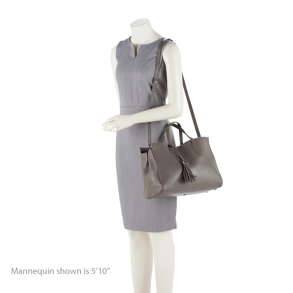 Saint Laurent Calfskin Amber Medium Tote 12534