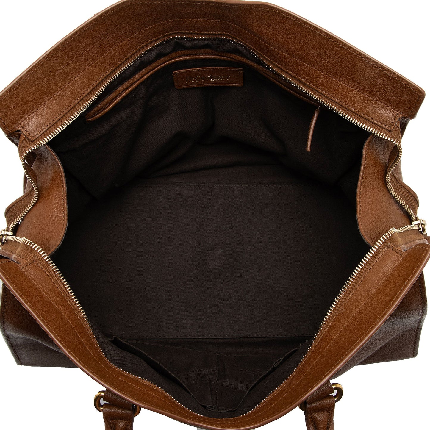 Saint Laurent Calfskin Cabas Chyc Medium Tote Ivua2g