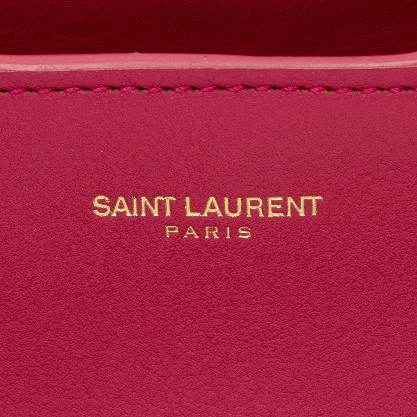 Saint Laurent Calfskin Cabas Chyc Medium Tote 6T692u