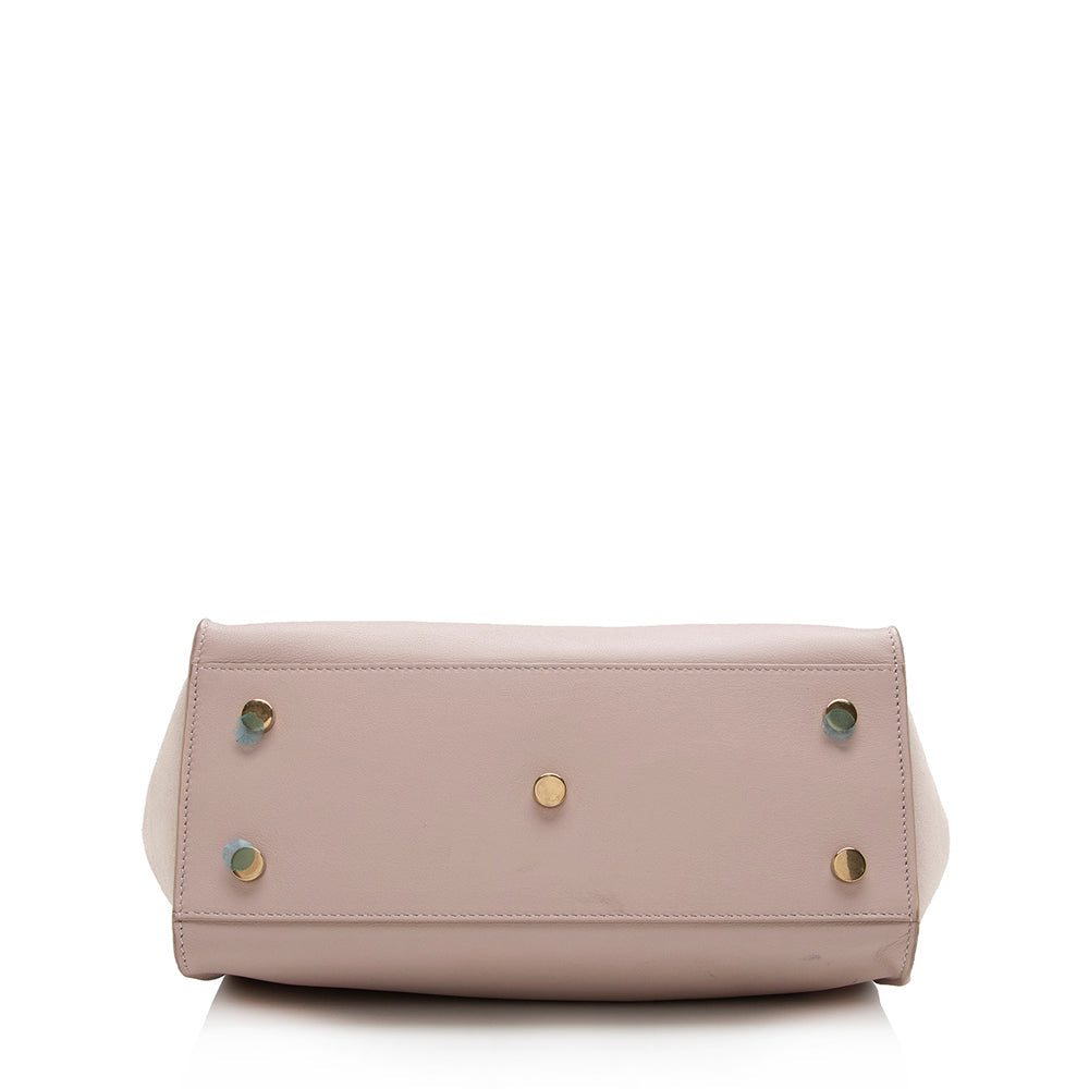 Saint Laurent Calfskin Monogram Cabas Downtown Small Satchel 16305