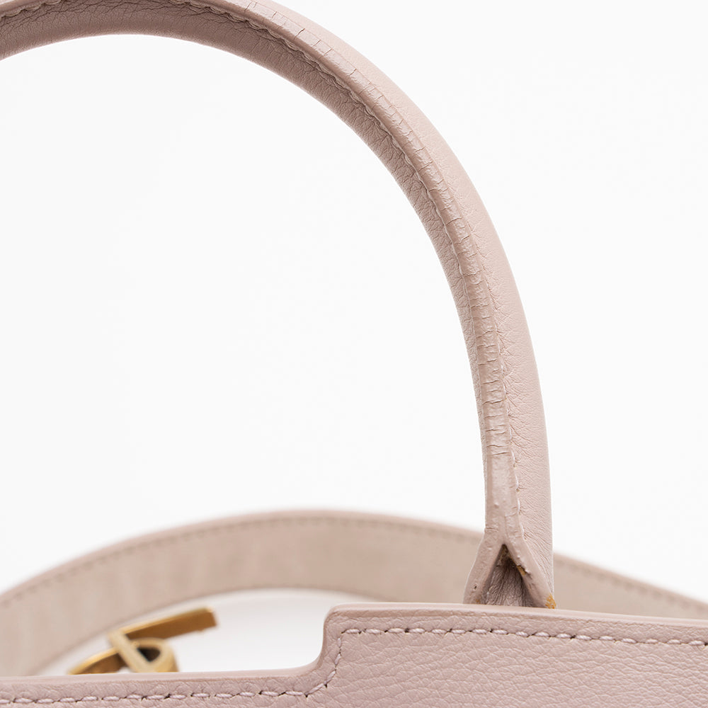 Saint Laurent Calfskin Monogram Cabas Downtown Small Satchel 16305