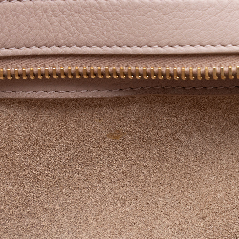 Saint Laurent Calfskin Monogram Cabas Downtown Small Satchel 16305