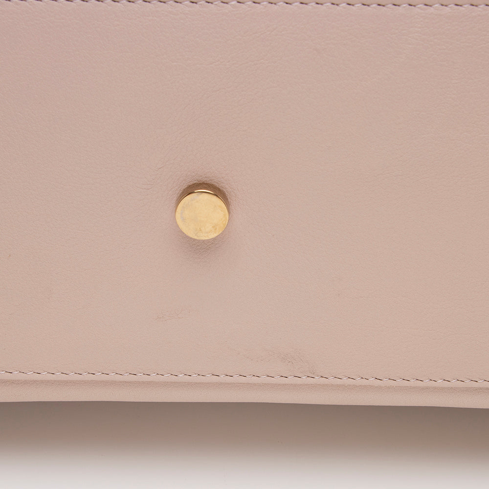 Saint Laurent Calfskin Monogram Cabas Downtown Small Satchel 16305