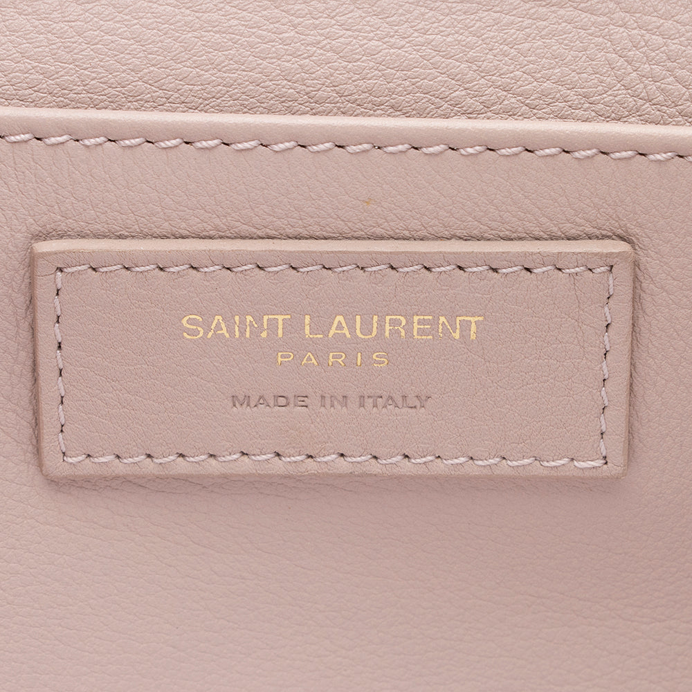 Saint Laurent Calfskin Monogram Cabas Downtown Small Satchel 16305