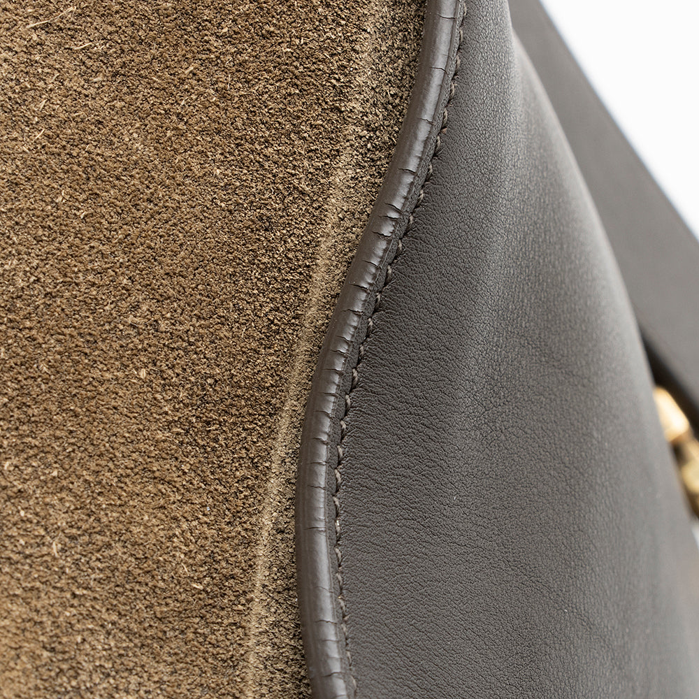Saint Laurent Calfskin Cabas Downtown Small Satchel 19706