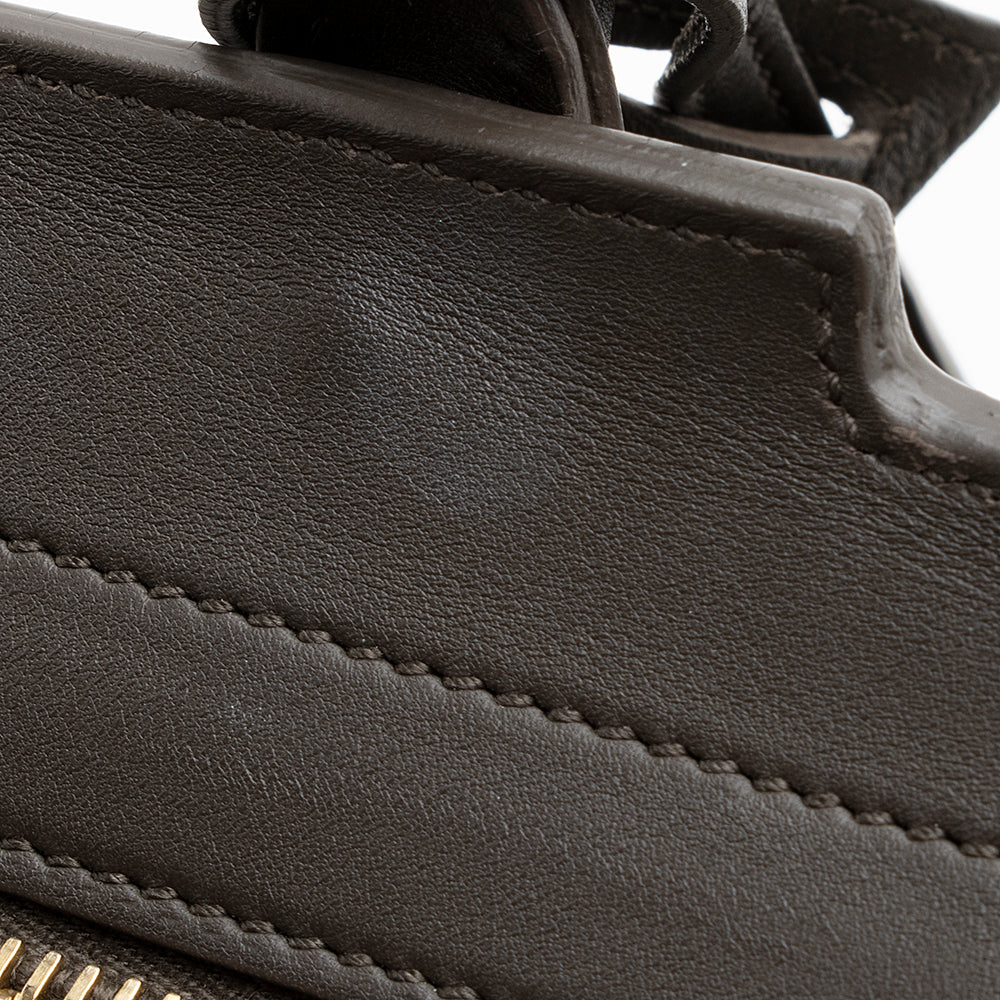 Saint Laurent Calfskin Cabas Downtown Small Satchel 19706