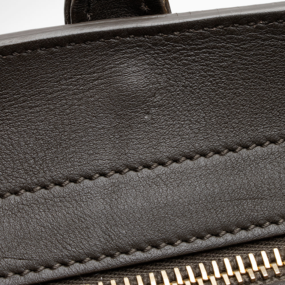 Saint Laurent Calfskin Cabas Downtown Small Satchel 19706