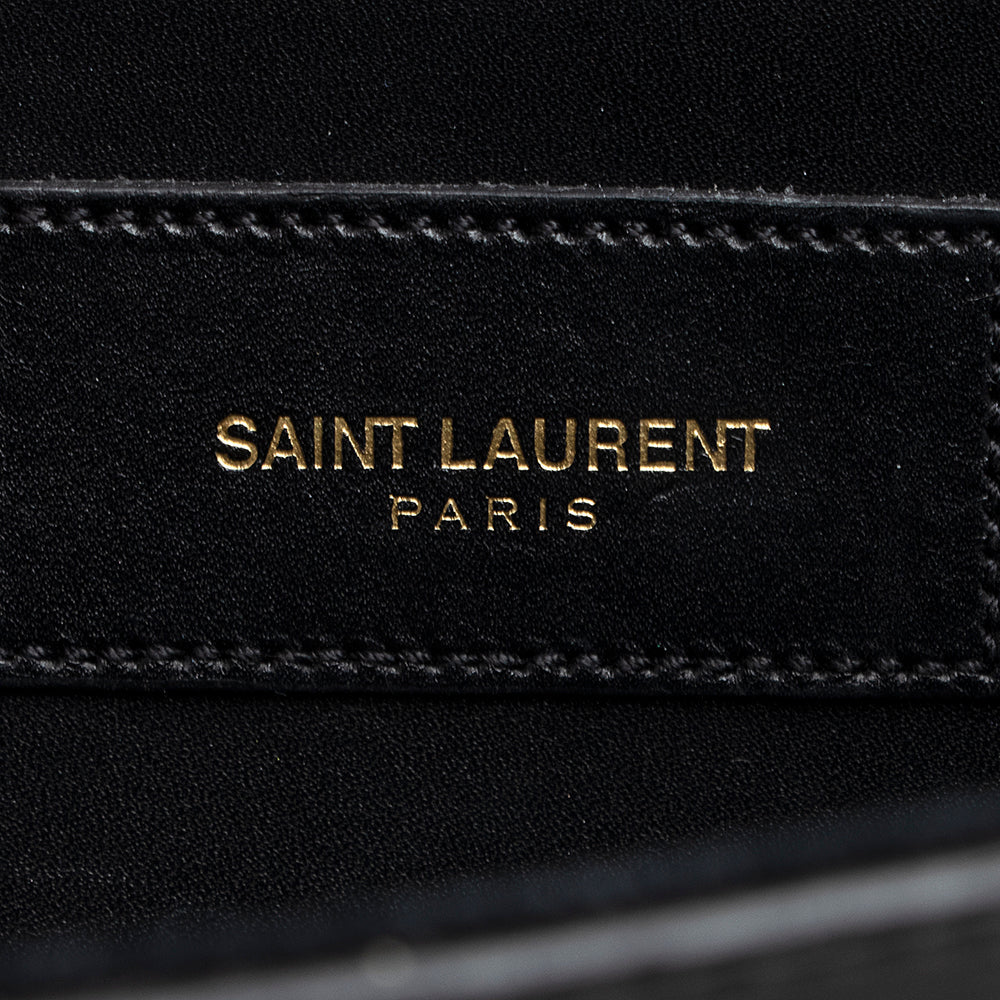 Saint Laurent Calfskin Cassandra Tassel Clutch 18666