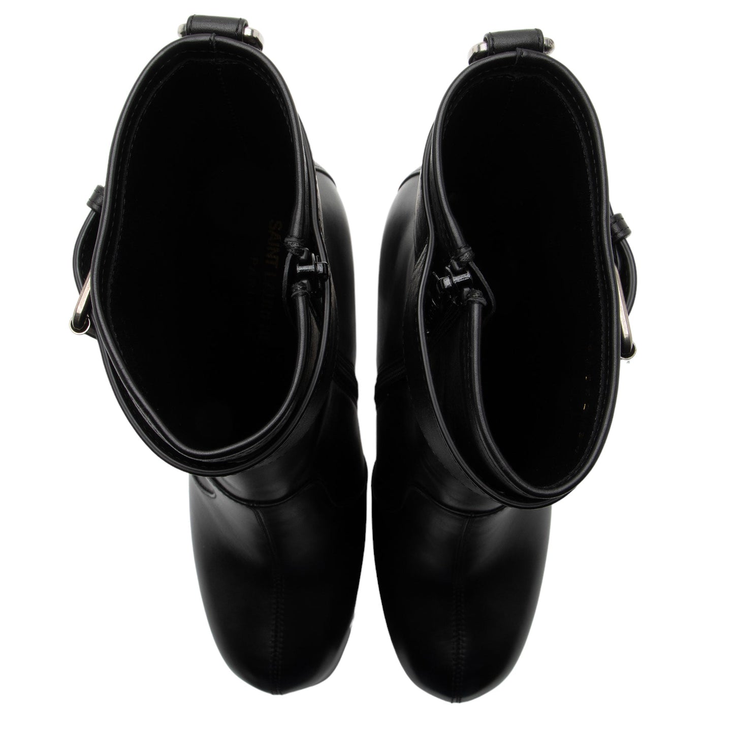 Saint Laurent Calfskin Cherry Platform Boots - Size 9 / 39 edz4VV