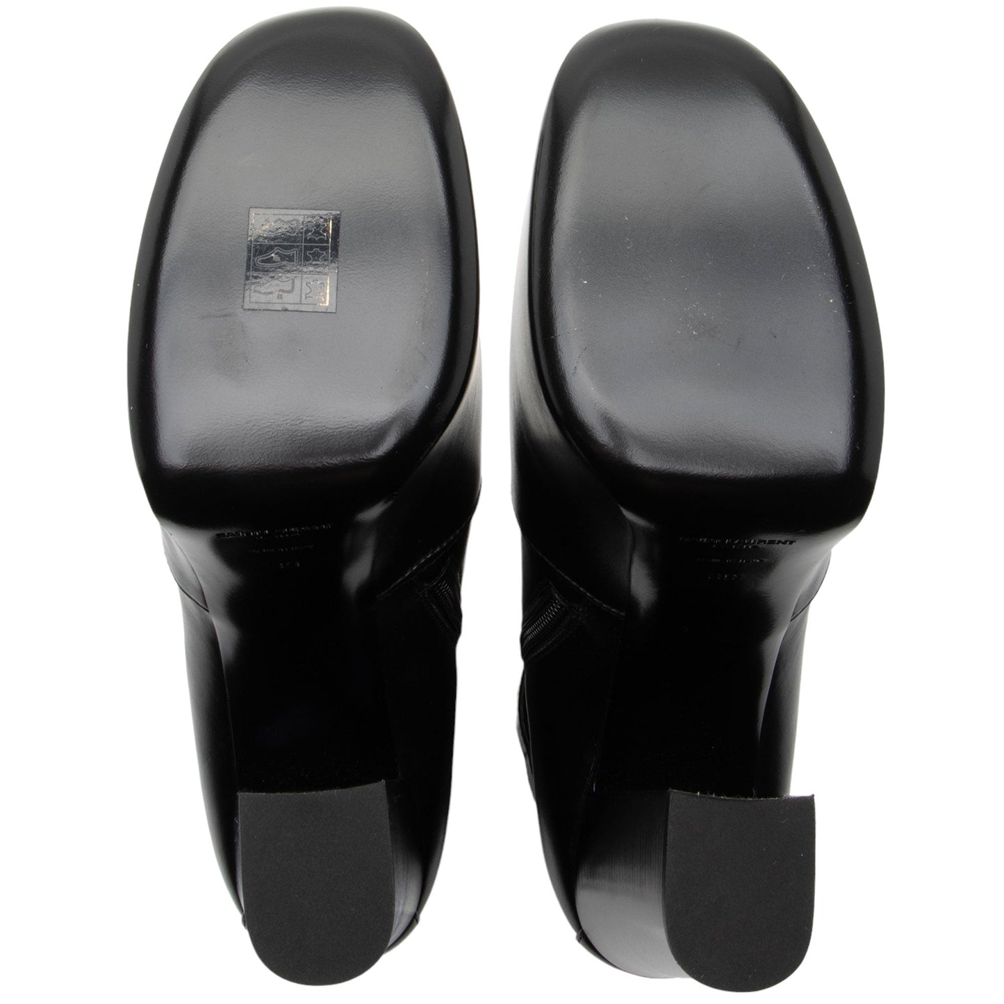 Saint Laurent Calfskin Cherry Platform Boots - Size 9 / 39 edz4VV