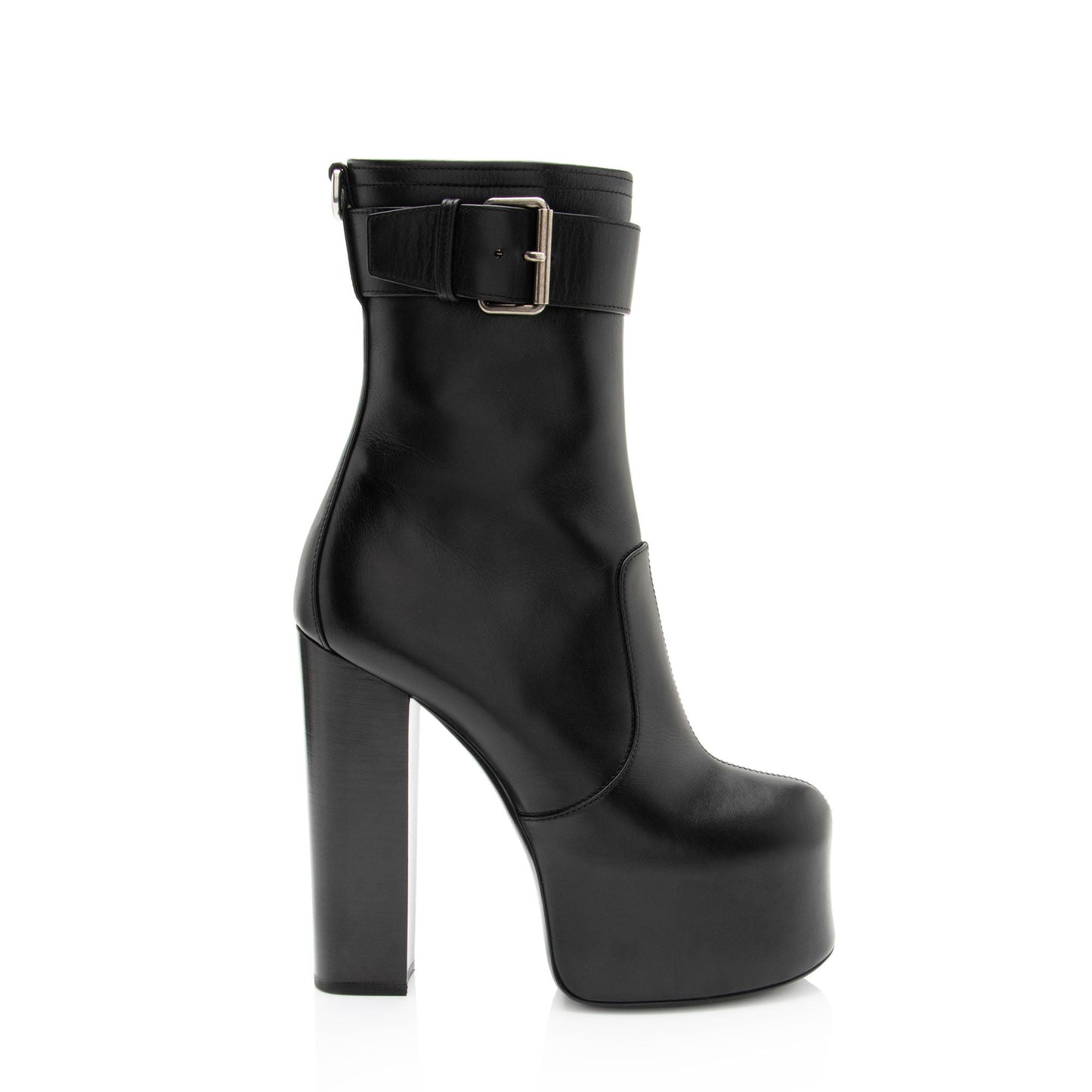 Saint Laurent Calfskin Cherry Platform Boots - Size 9 / 39 edz4VV
