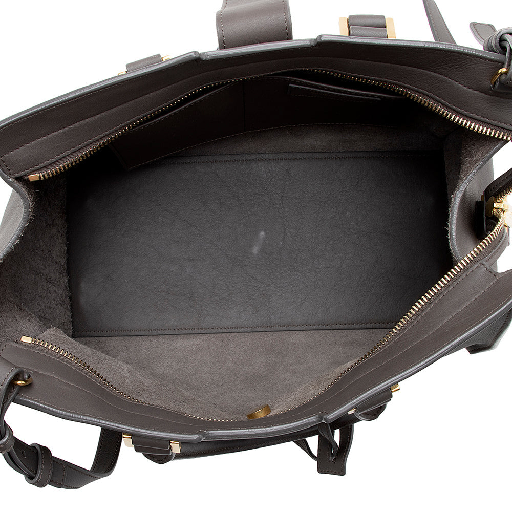 Saint Laurent Calfskin Classic Cabas Y Small Tote - FINAL SALE 15189