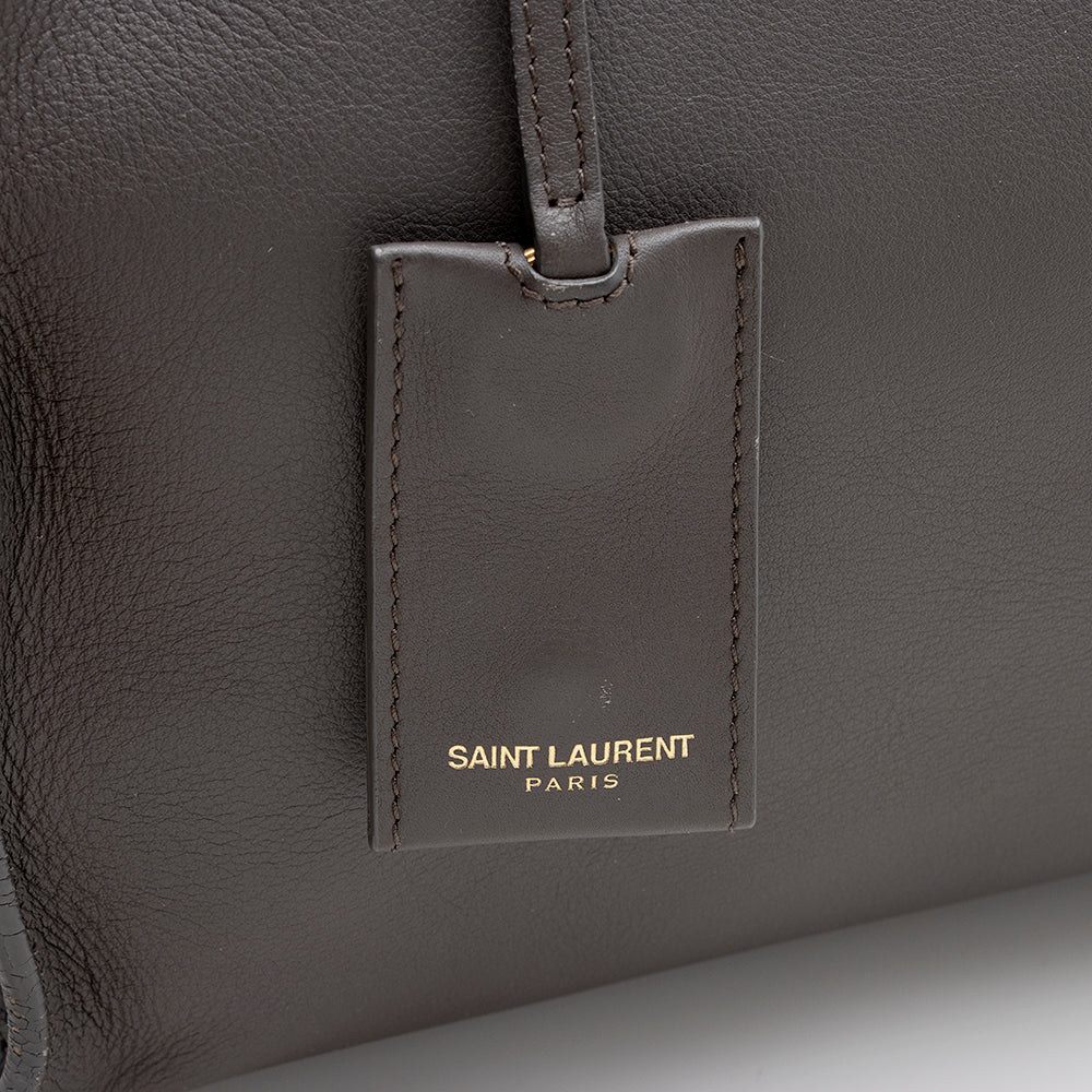 Saint Laurent Calfskin Classic Cabas Y Small Tote - FINAL SALE 15189