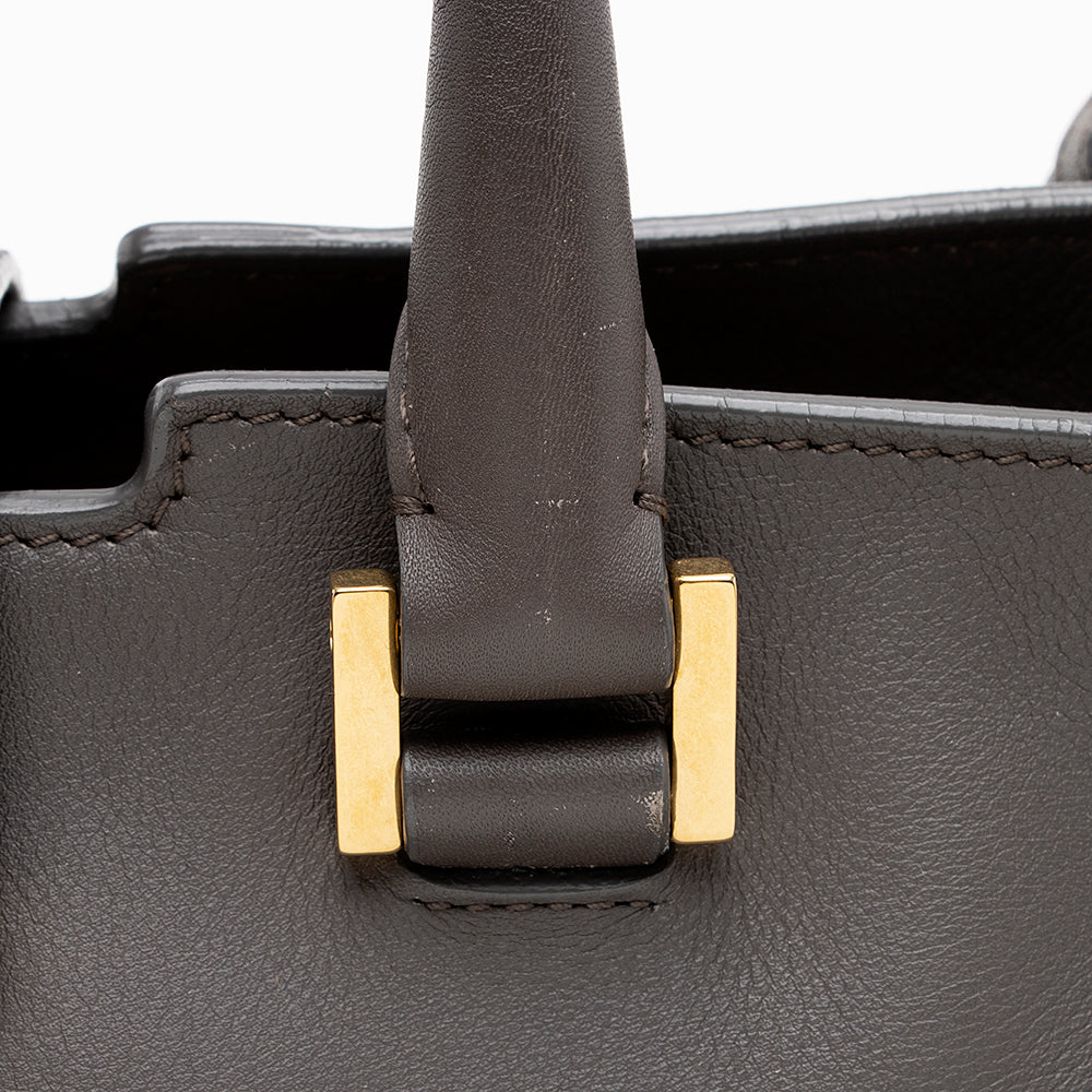 Saint Laurent Calfskin Classic Cabas Y Small Tote - FINAL SALE 15189