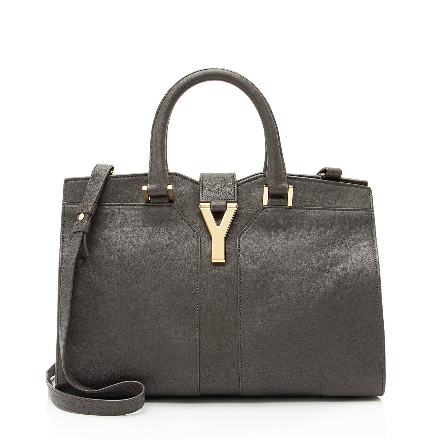 Saint Laurent Calfskin Classic Cabas Y Small Tote 23162