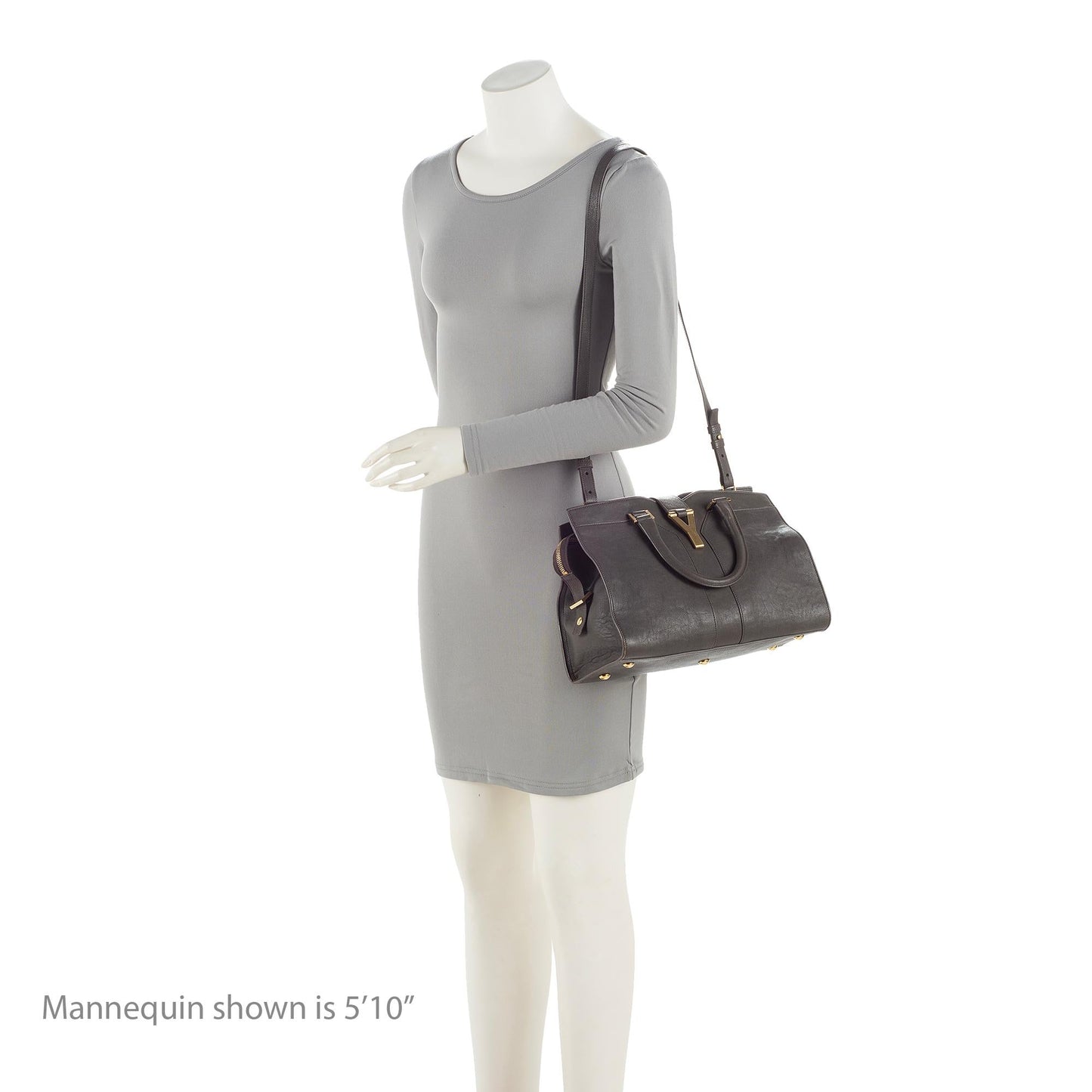 Saint Laurent Calfskin Classic Cabas Y Small Tote 23162