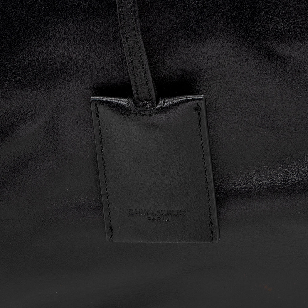 Saint Laurent Calfskin Duffle 12 Satchel 14163
