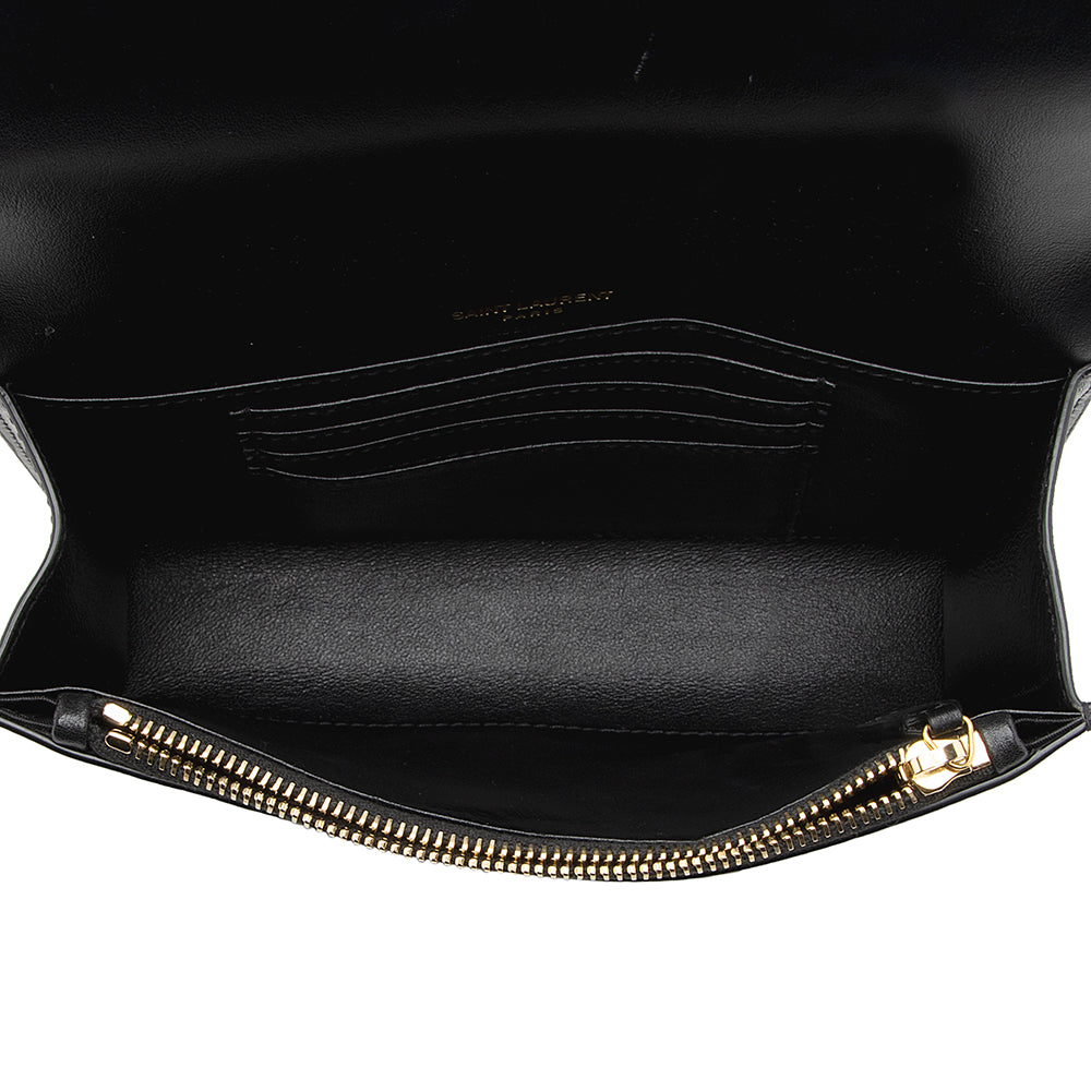 Saint Laurent Calfskin Monogram Kate Belt Bag 21829