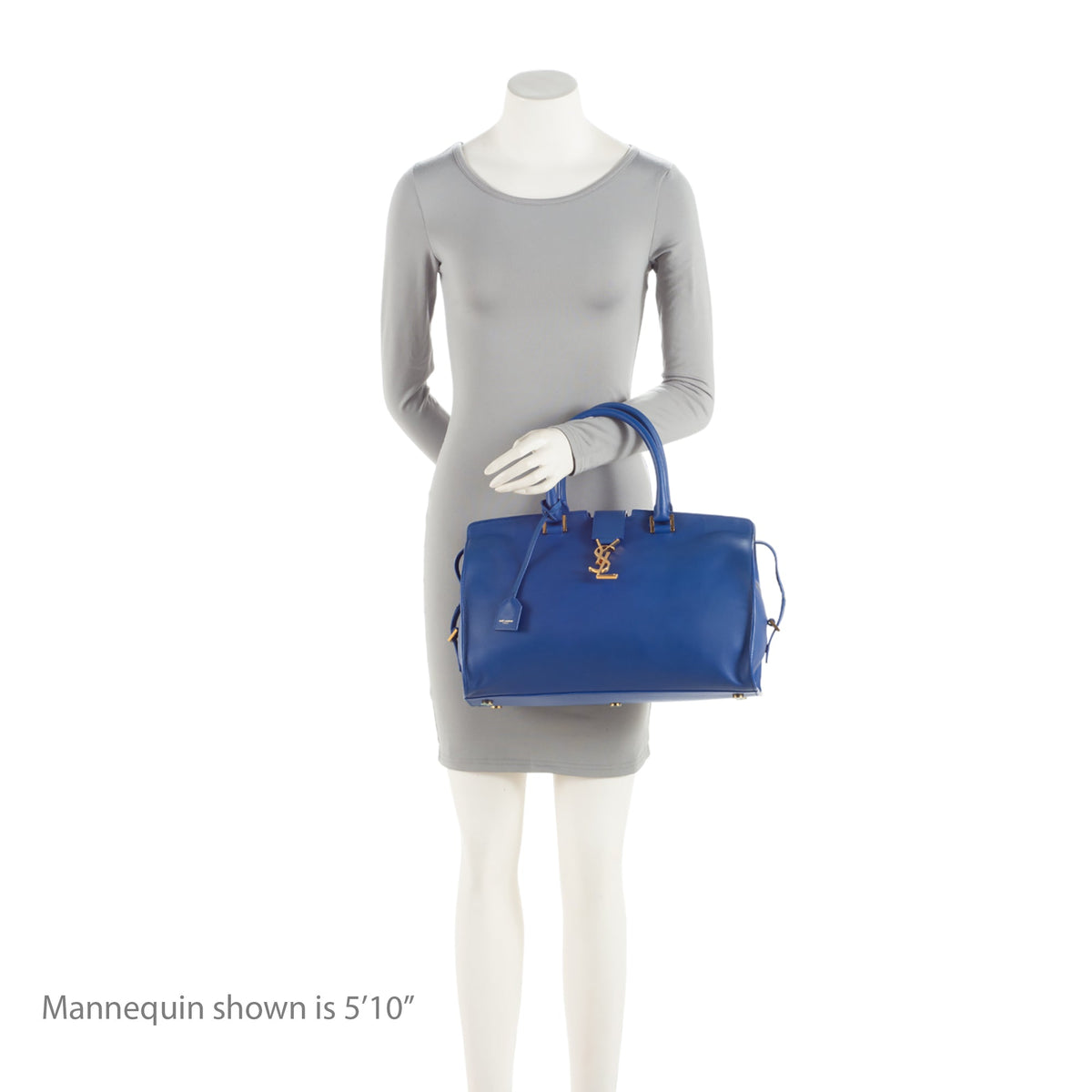 Saint Laurent Calfskin Monogram Medium Cabas Tote gfxpGY