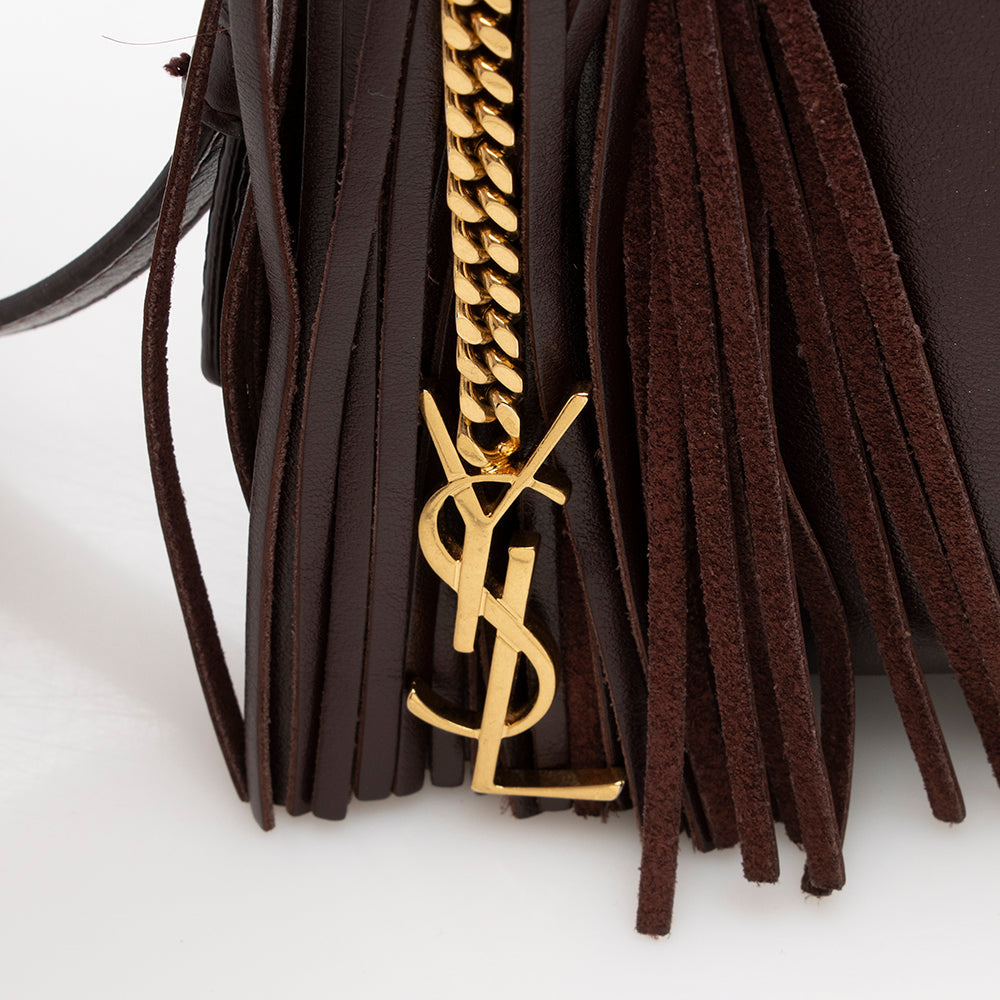 Saint Laurent Calfskin Monogram Teen Small Crossbody Bag 14971