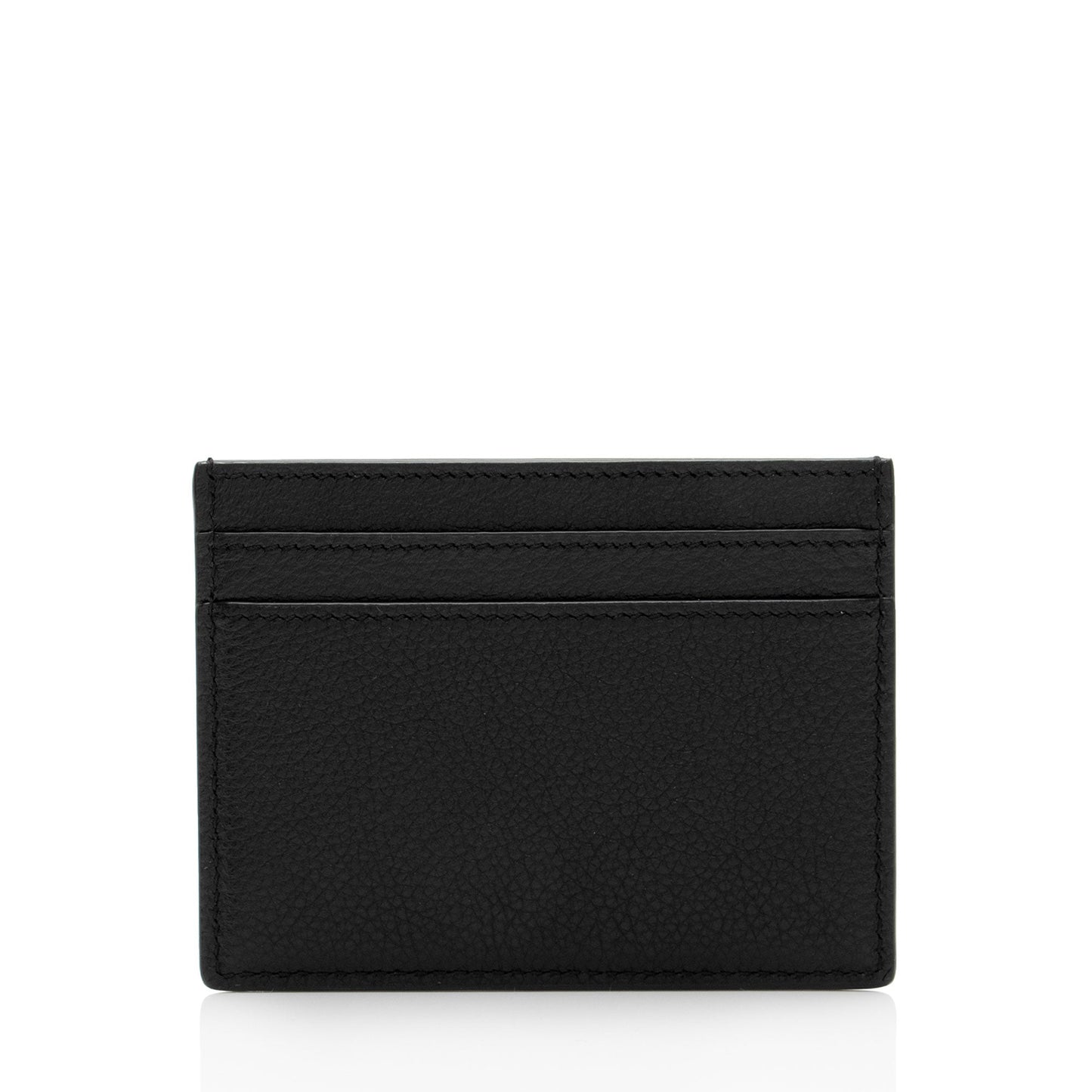 Saint Laurent Calfskin Monogram Tiny Cassandre Card Case XxCMHH
