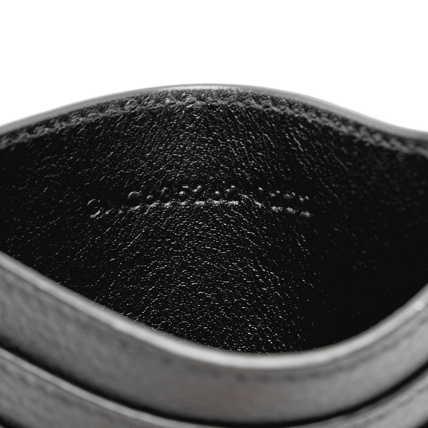 Saint Laurent Calfskin Monogram Tiny Cassandre Card Case XxCMHH