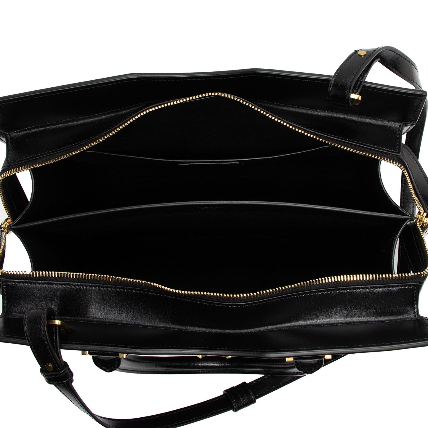Saint Laurent Calfskin Monogram Uptown Medium Tote Z82BDJ