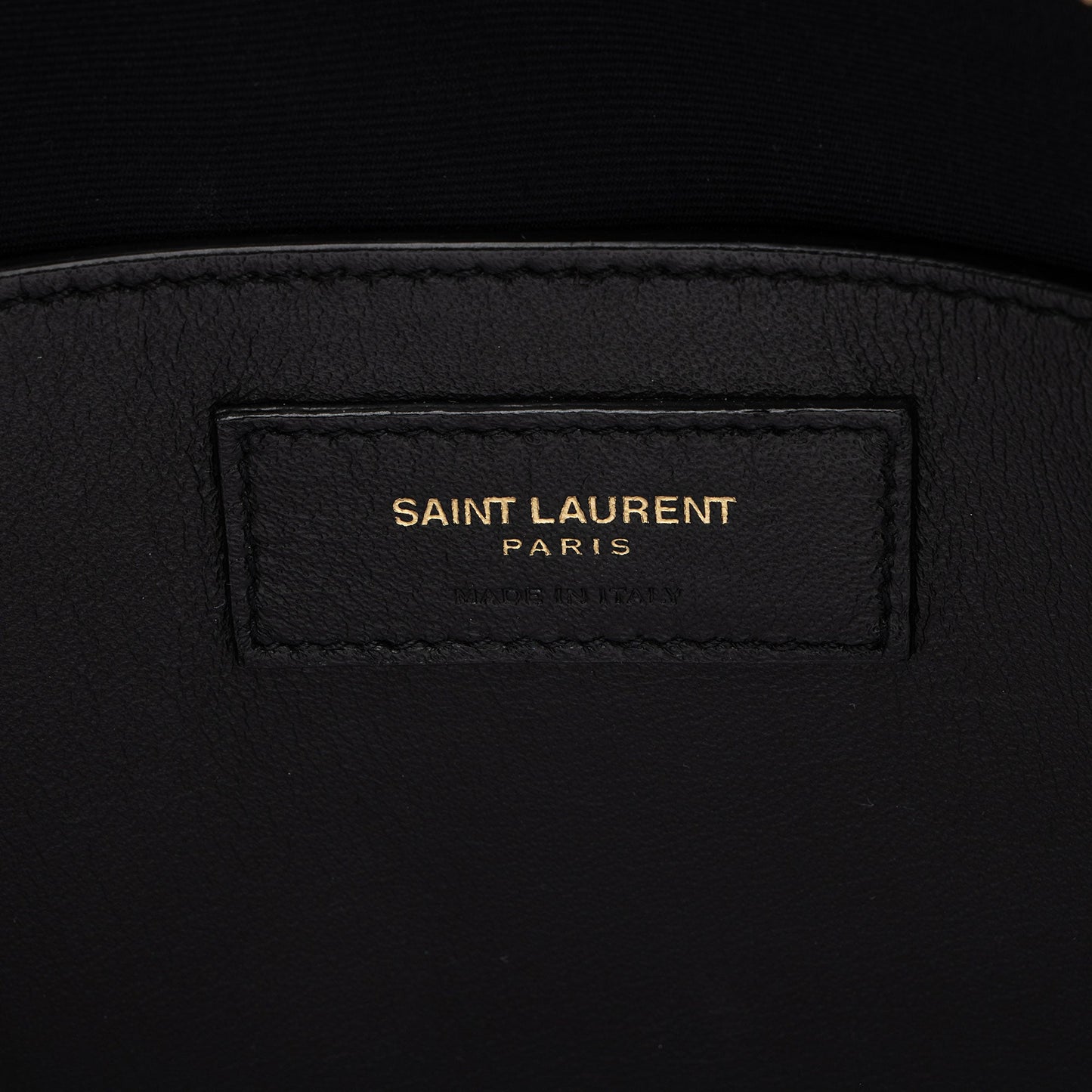 Saint Laurent Calfskin Monogram Uptown Medium Tote H6s3rP