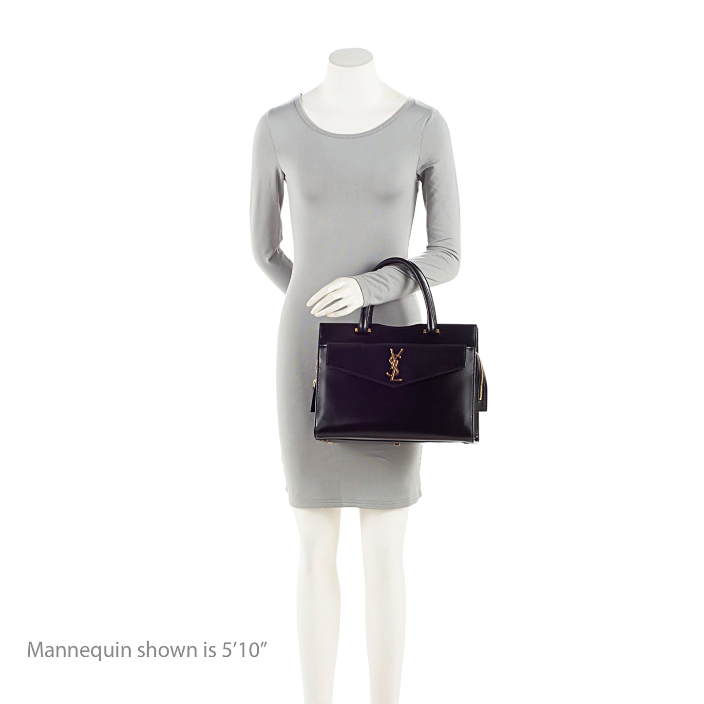 Saint Laurent Calfskin Monogram Uptown Medium Tote H6s3rP