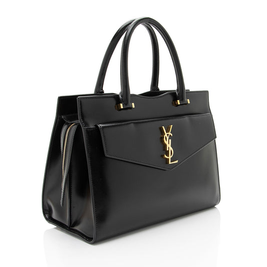 Saint Laurent Calfskin Monogram Uptown Medium Tote H6s3rP