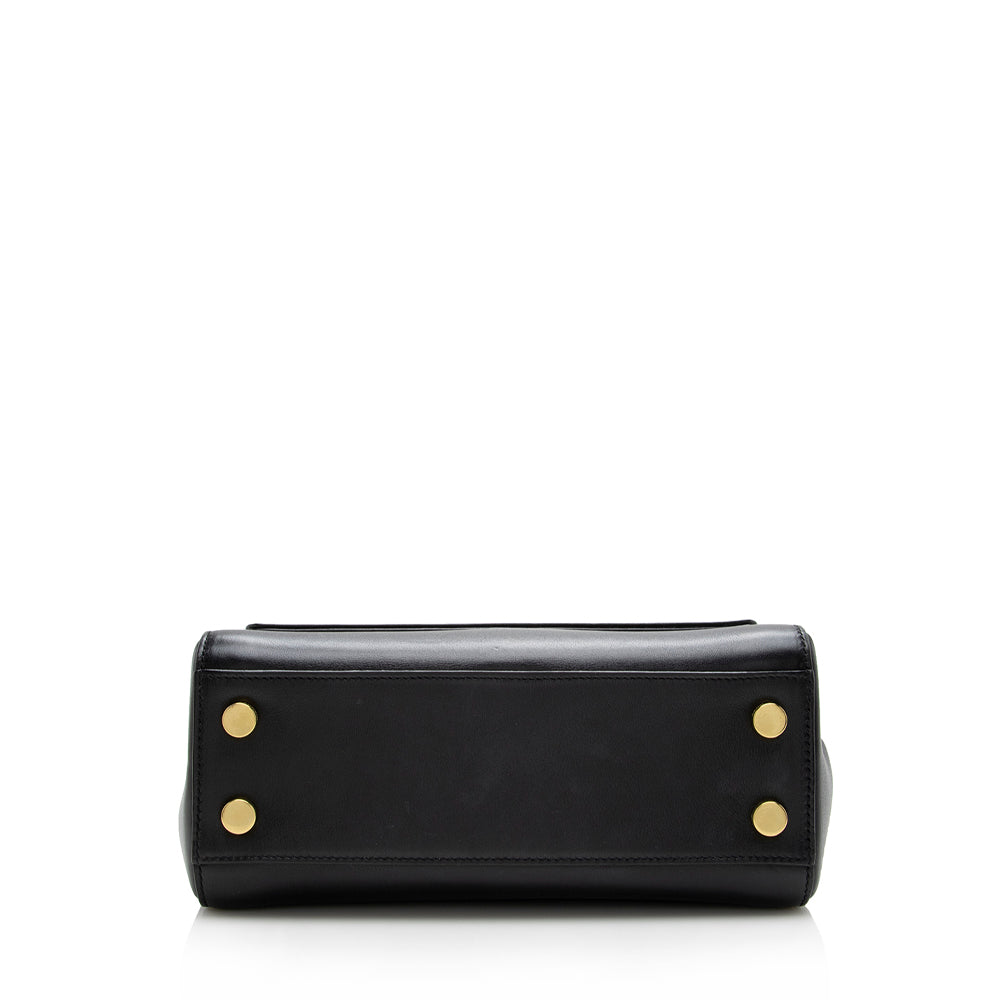 Saint Laurent Calfskin Moujik Small Satchel 16543