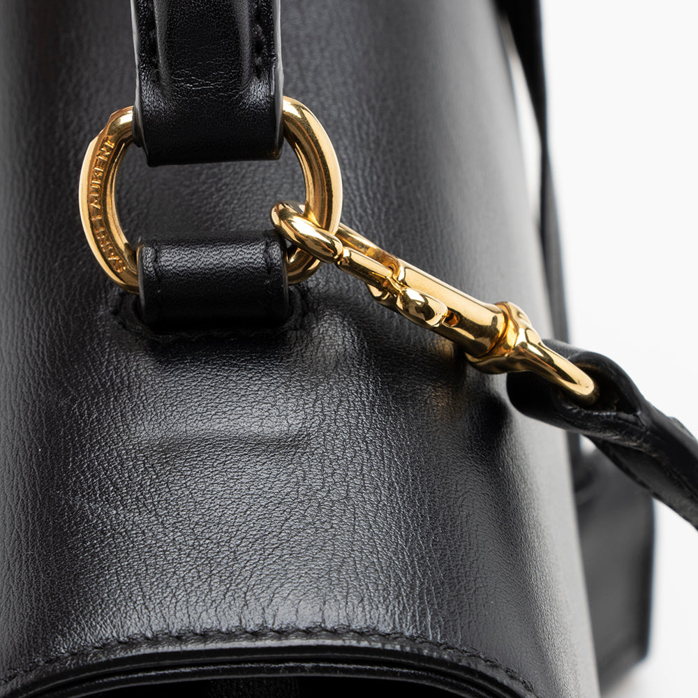 Saint Laurent Calfskin Moujik Small Satchel 16543