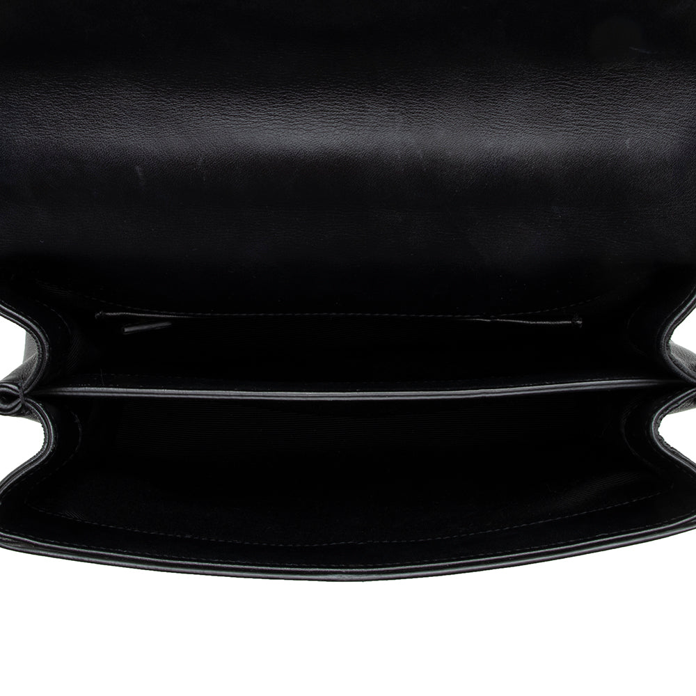 Saint Laurent Calfskin Moujik Small Satchel 16543