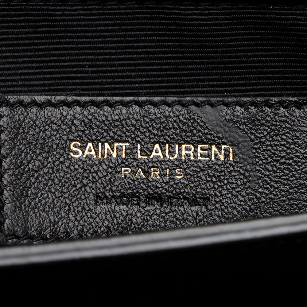 Saint Laurent Calfskin Moujik Small Satchel 16543