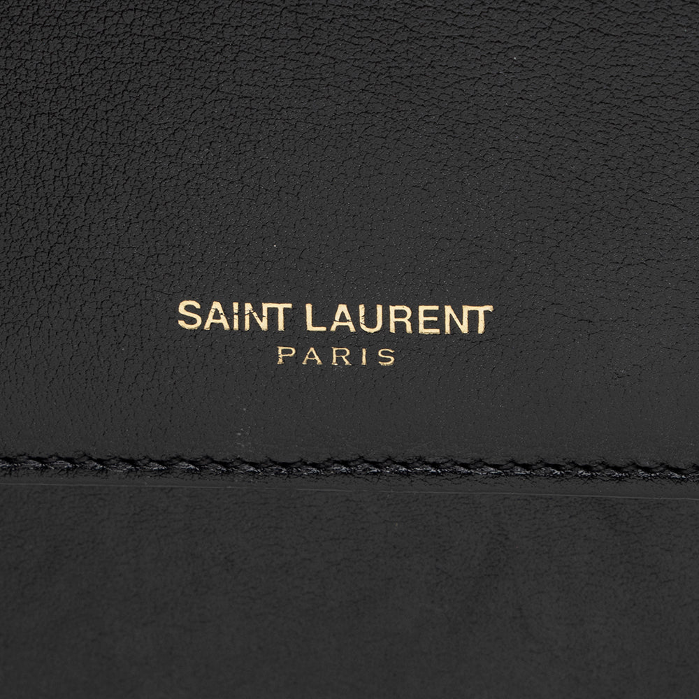Saint Laurent Calfskin Moujik Small Satchel 16543