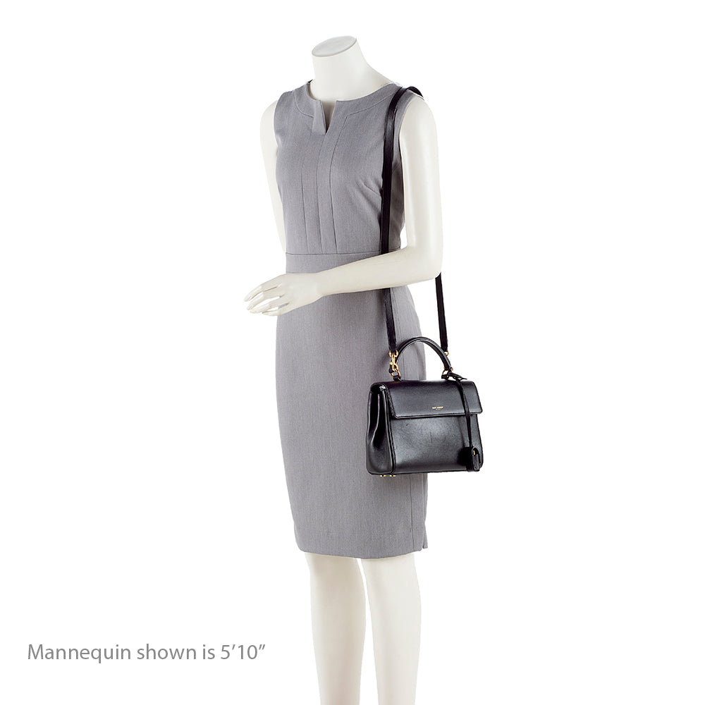 Saint Laurent Calfskin Moujik Small Satchel 16543