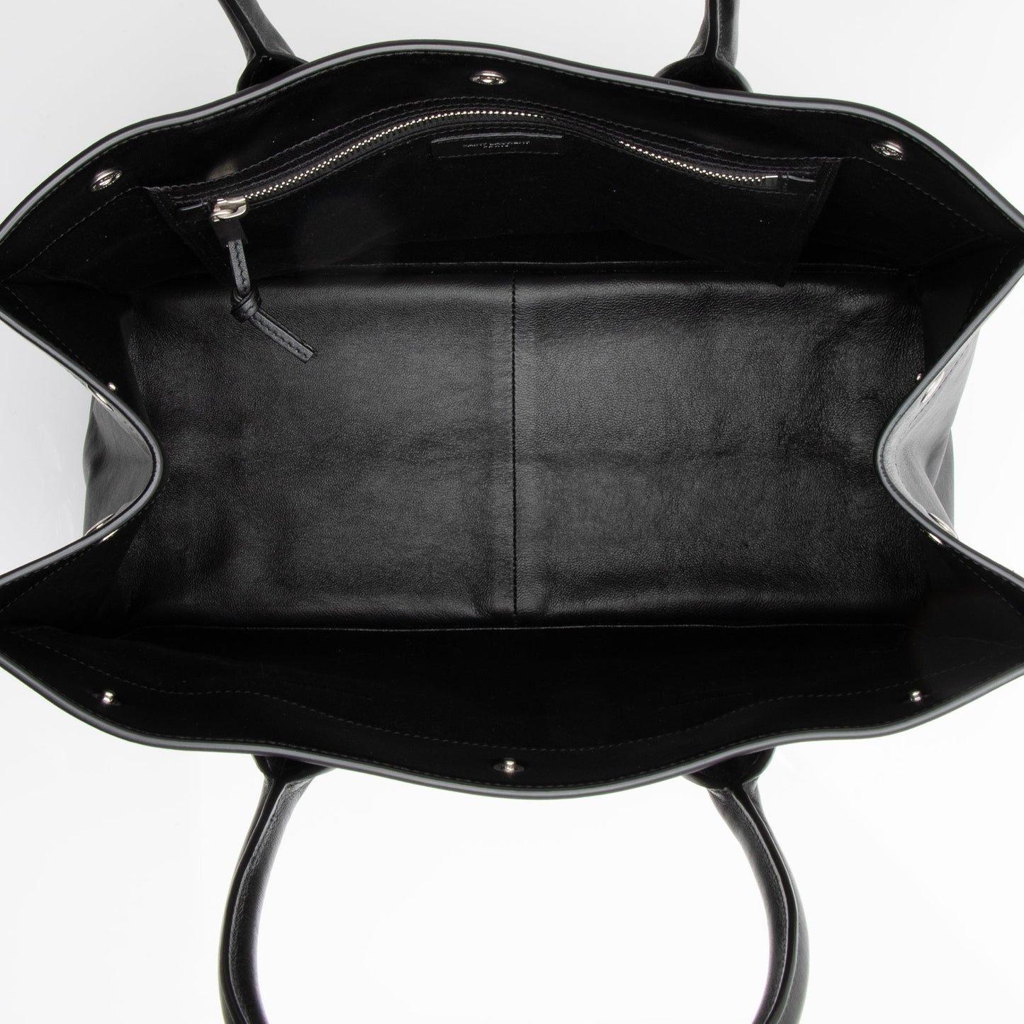 Saint Laurent Calfskin Rive Gauche Small Tote 23409