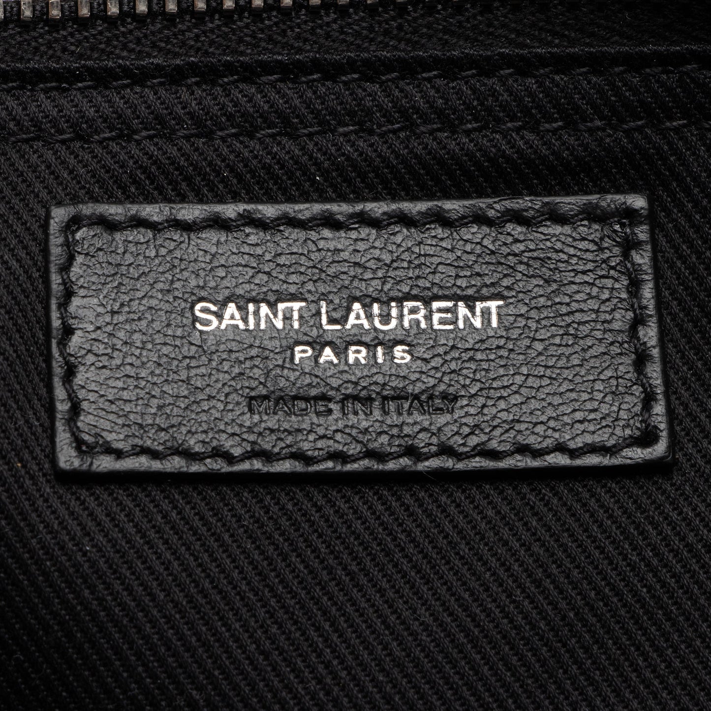 Saint Laurent Calfskin Rive Gauche Small Tote 23409