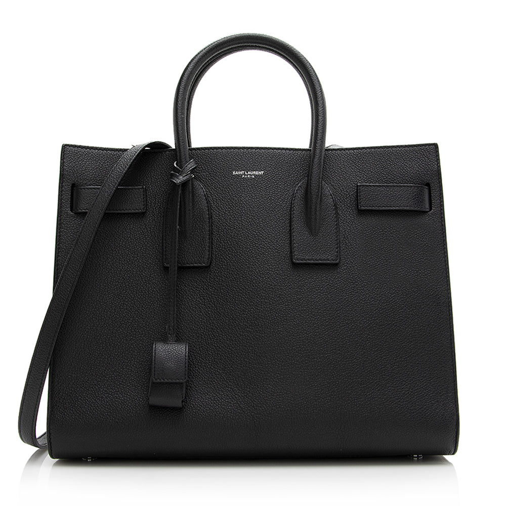 Saint Laurent Calfskin Sac De Jour Small Tote 21438
